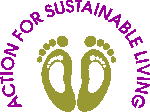 Action for Sustainable Living logo